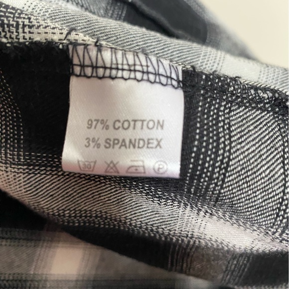 Faux flannel button up - Picture 4 of 4